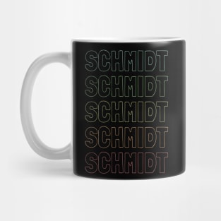 Schmidt Name Pattern Mug